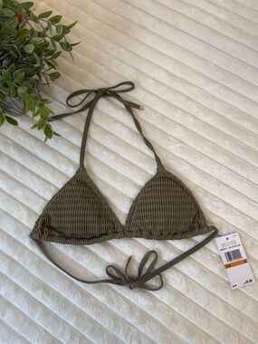 Michael Kors triangle swim top size small